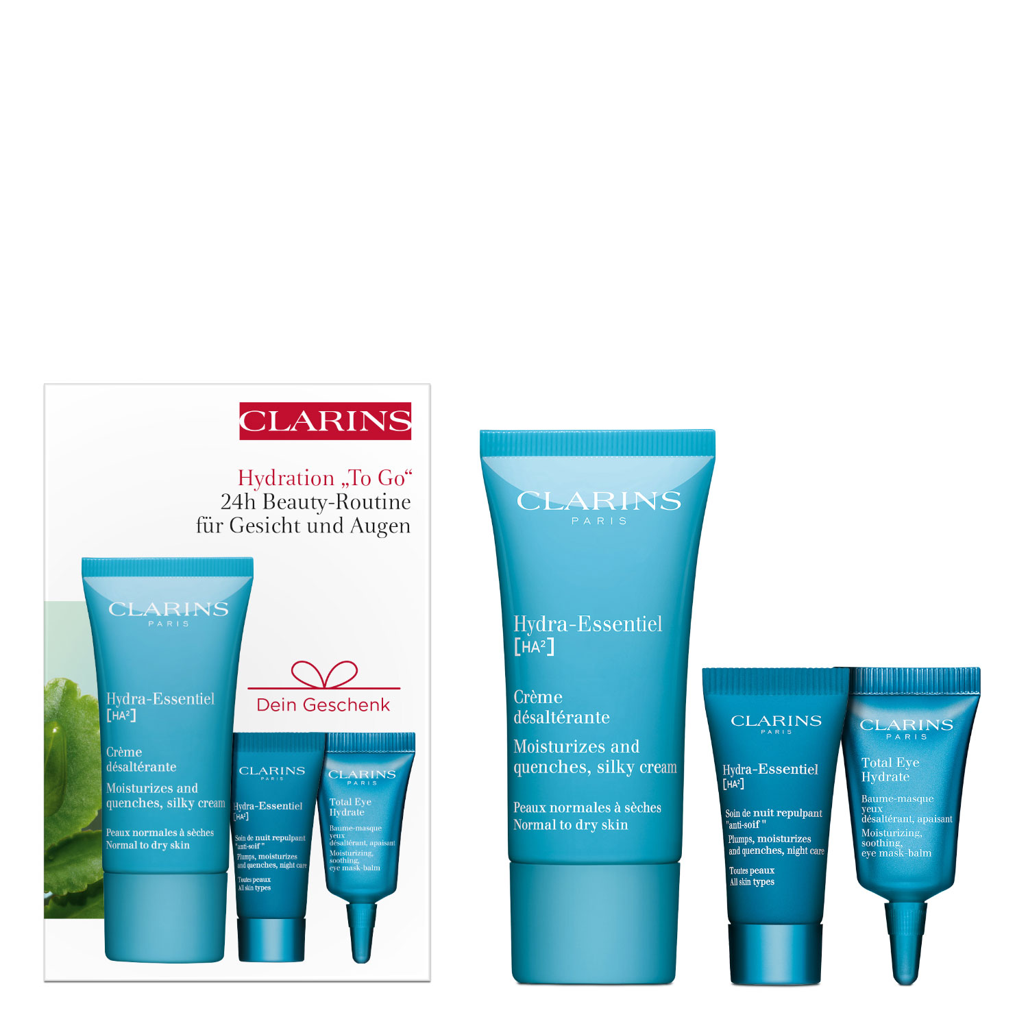 Clarins Hydration To Go Set Clarins Hydration To Go Set