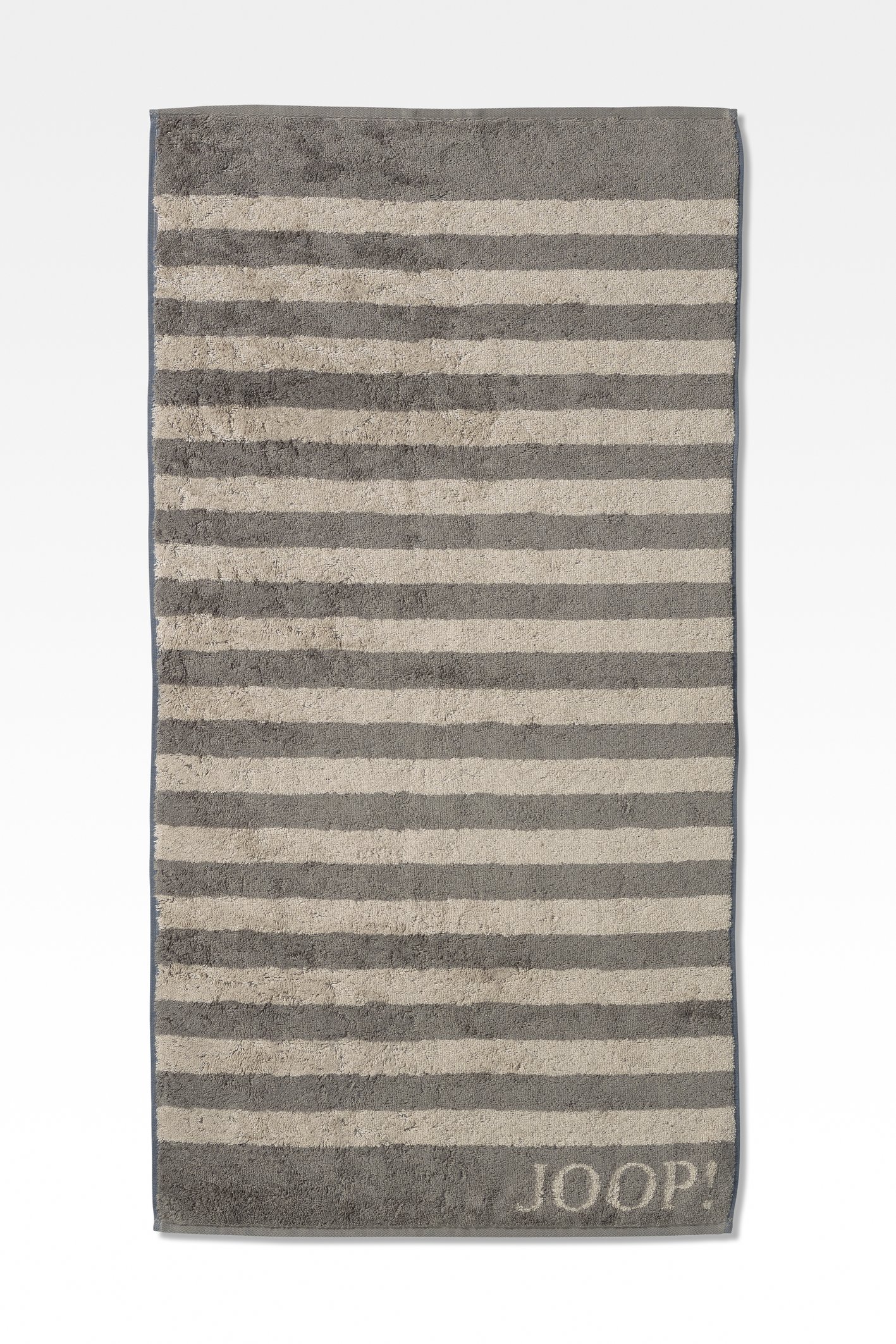 Joop! Duschtuch 80x150 gestreift Graphit
