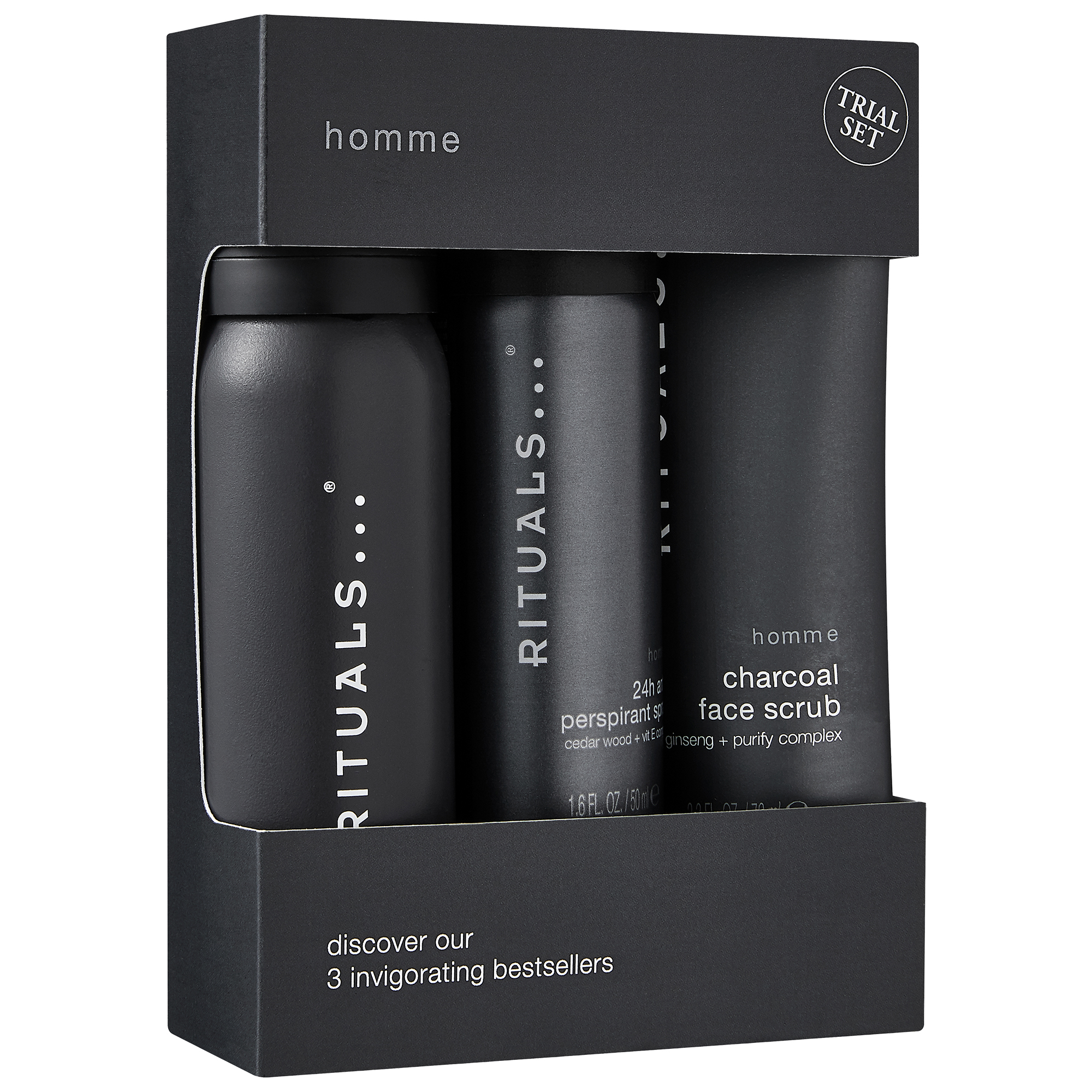 Rituals Trial Set Homme Collection Rituals Trial Set Homme Collection