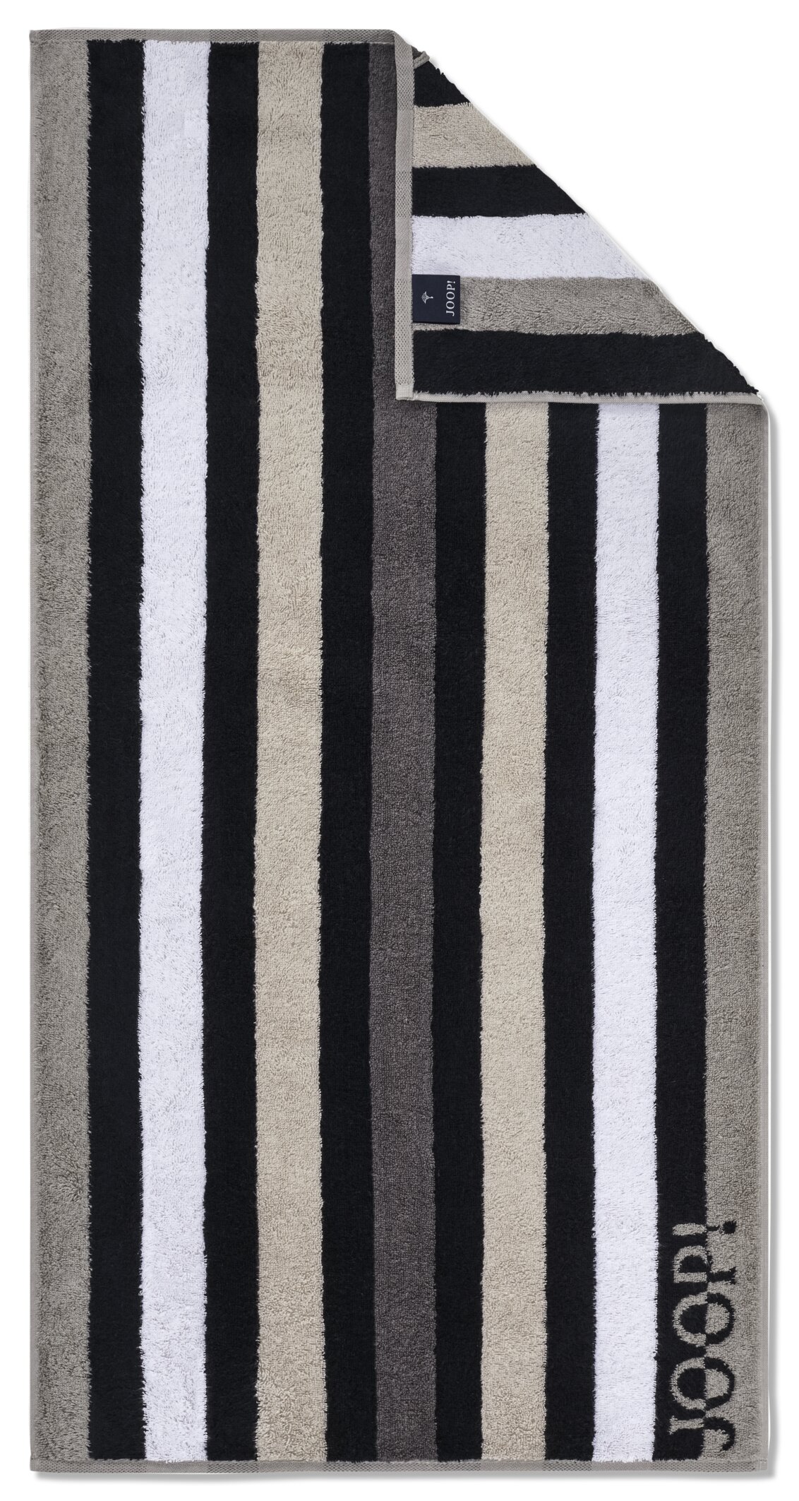 Joop! Handtuch Tone 50x100 Stripes platin