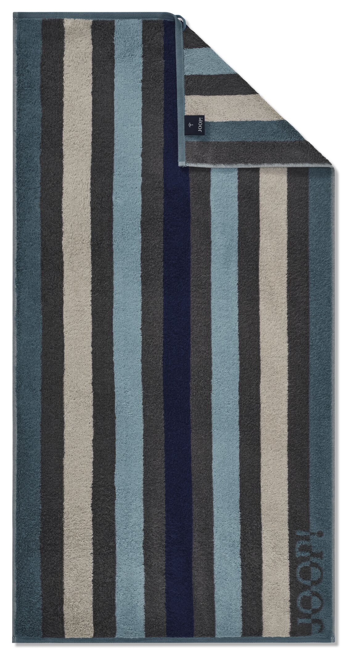 JOOP_BFR_TONE-Stripe-Handtuch_4056735150707 Joop! Handtuch Tone 50x100 Stripes aqua