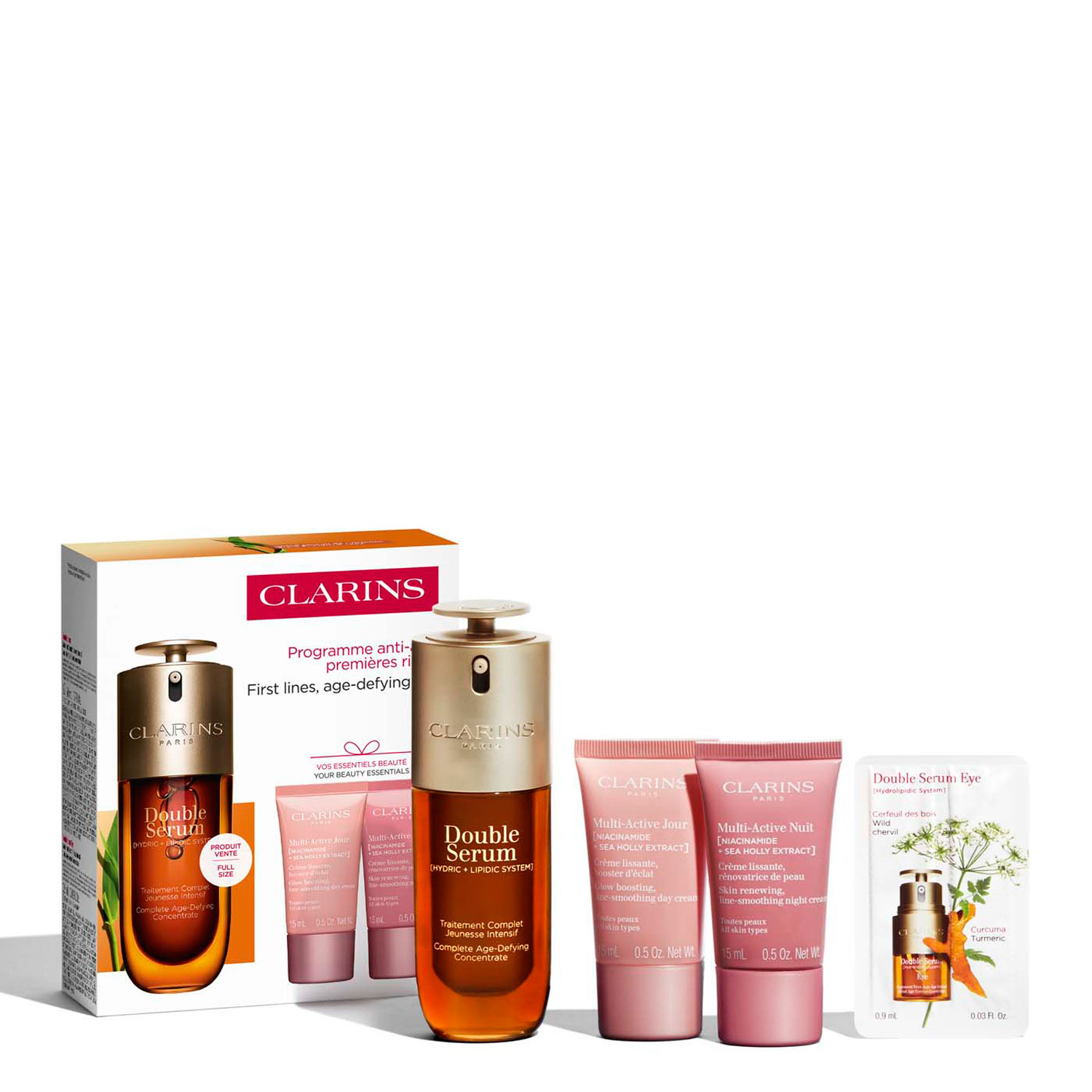 Clarins Double Serum & Multi-Active Set