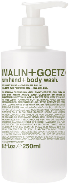 Malin+Goetz Rum Hand + Body Wash