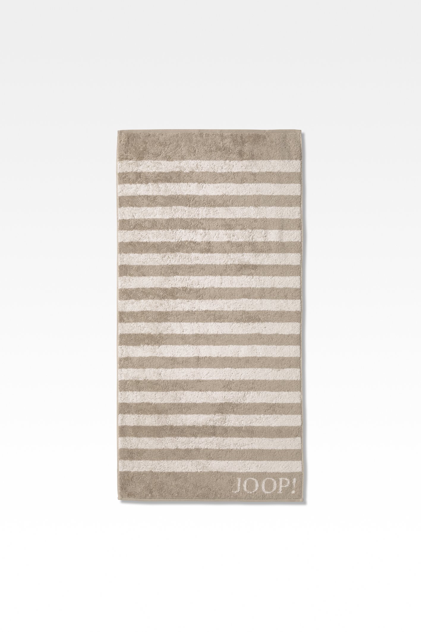 Joop! Handtuch 50x100 gestreift sand