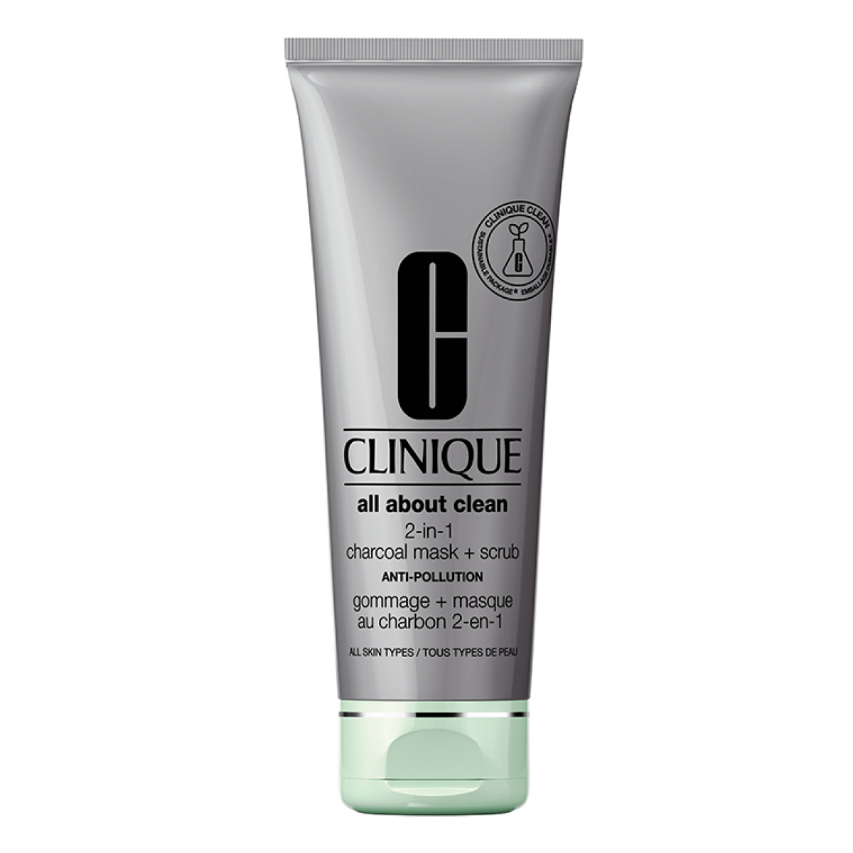 Clinique All About Clean Charcoal Mask + Scrub Anti Pollution