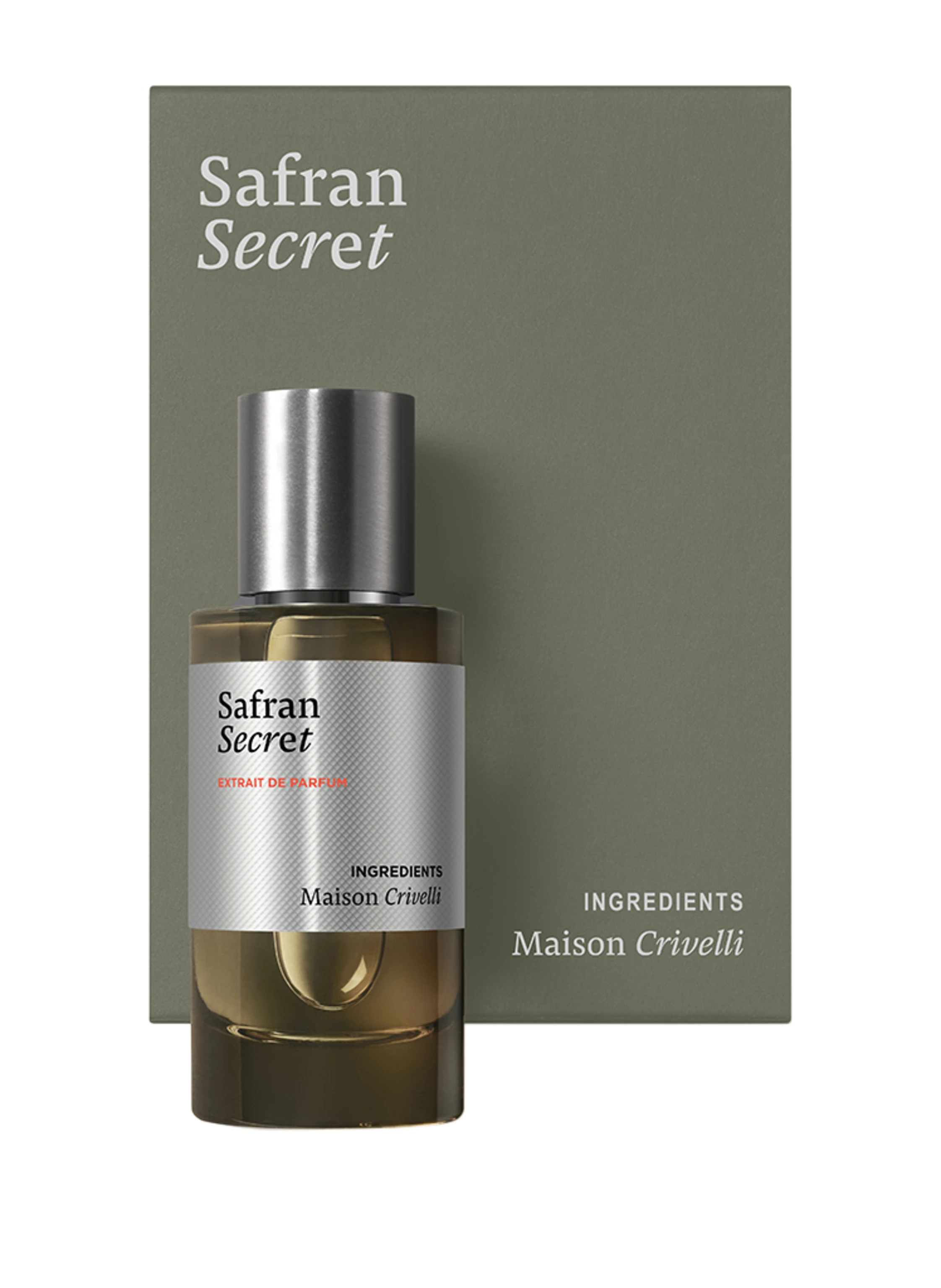 Maison Crivelli Safran Secret Extrait de Parfum