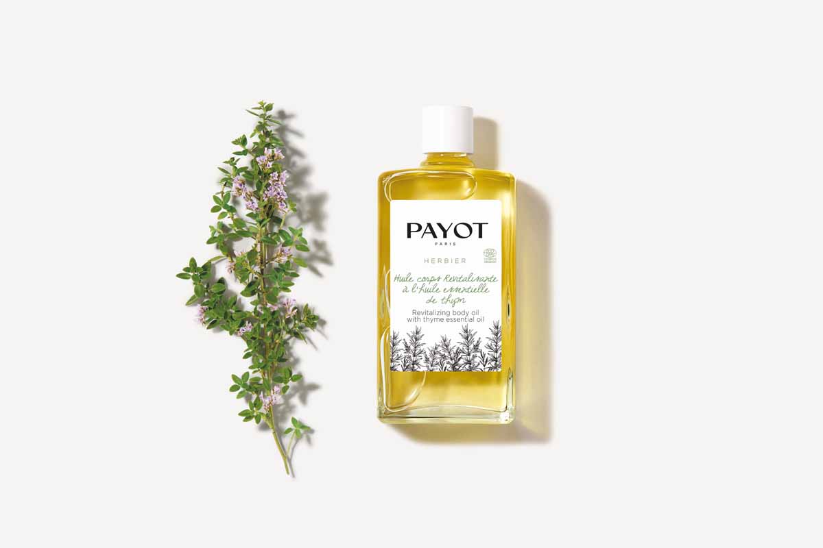 Payot Herbier Huile corps Revitalisante à l'huile essentielle de thym