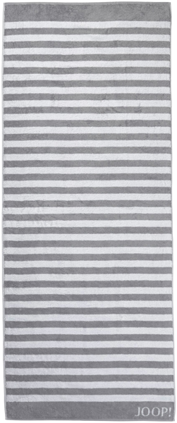 Joop! Saunatuch 80x200 Stripes Silber