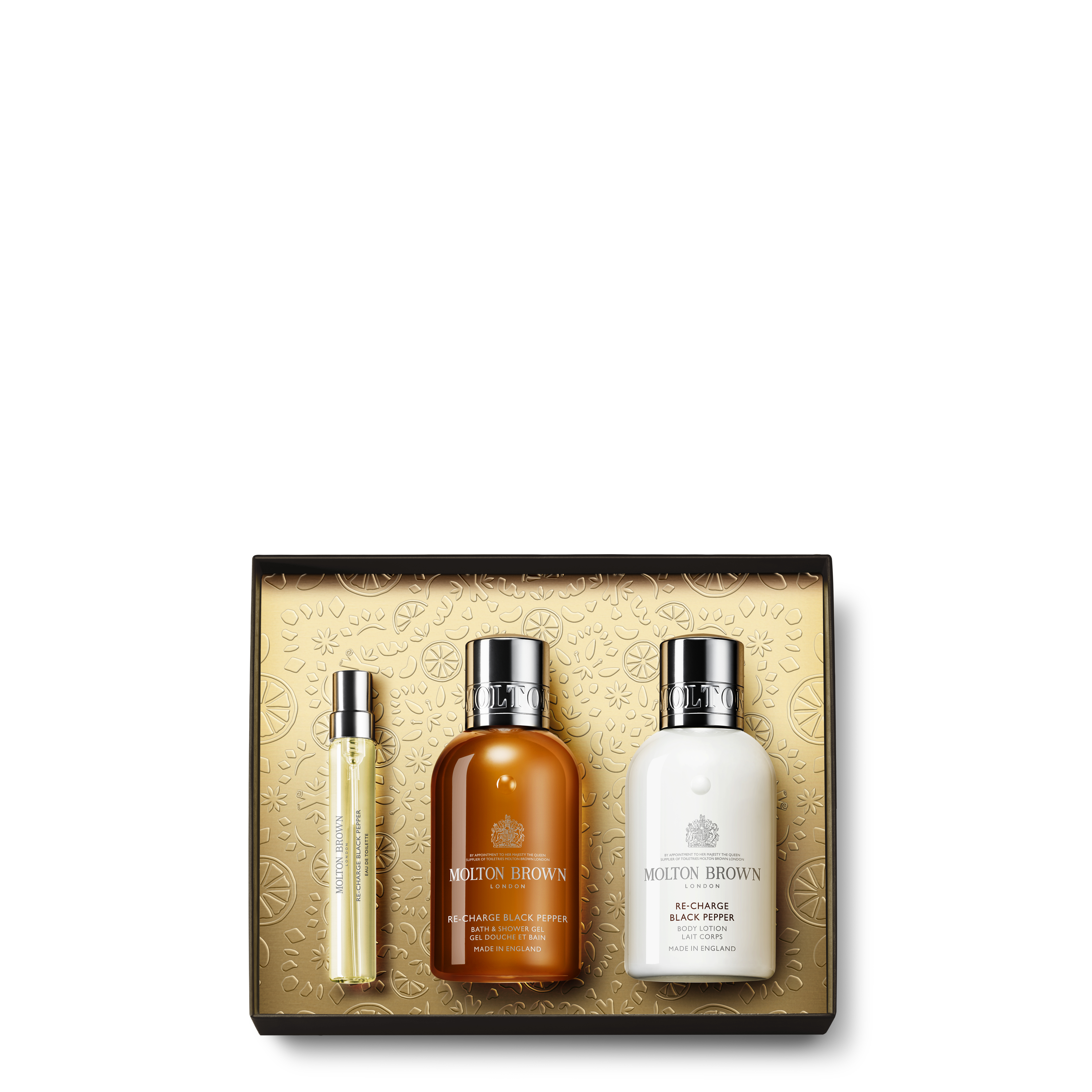 Molton Brown Black Pepper Re-Charge Travel Gift Set