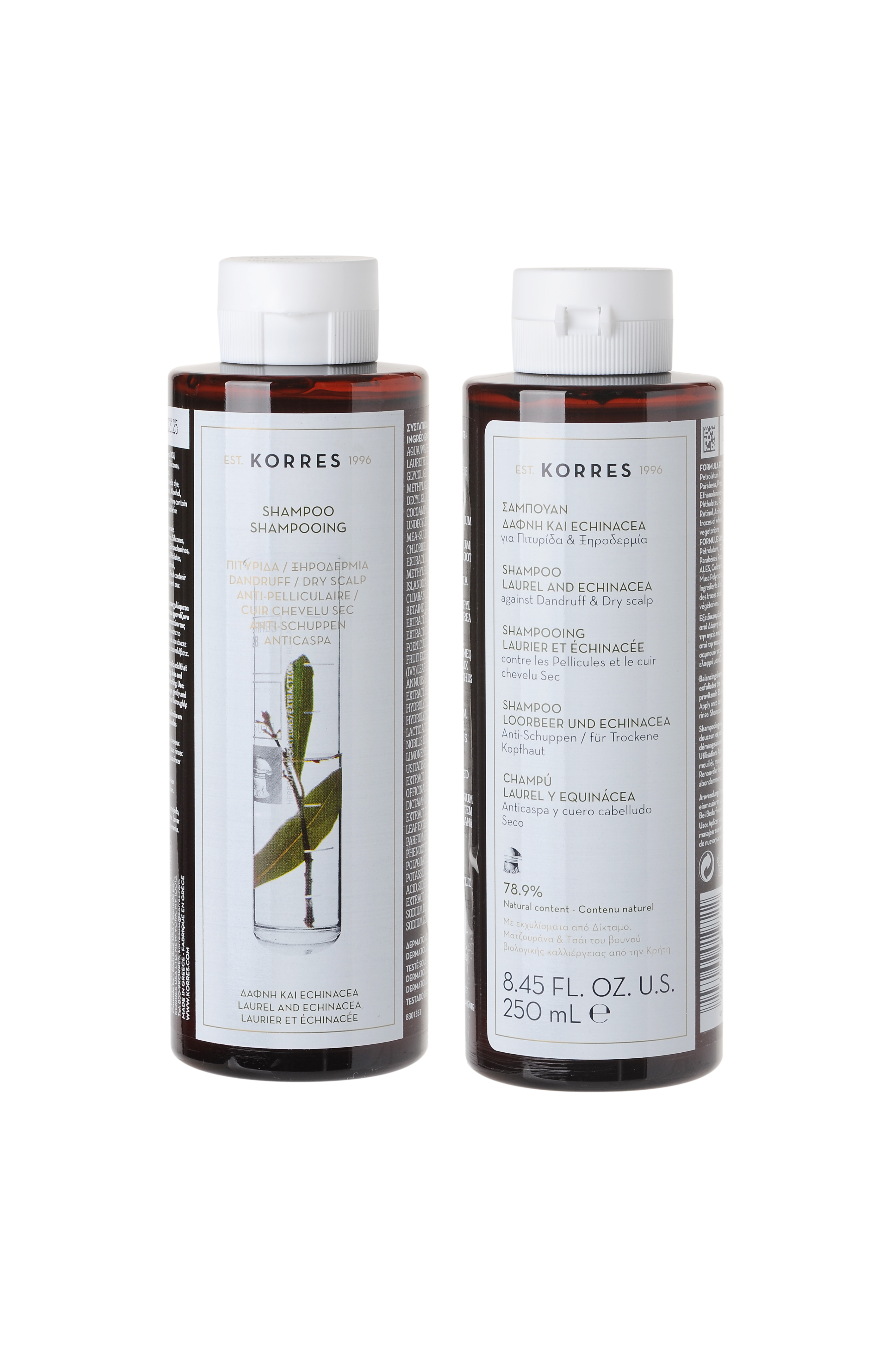 Korres Laurel & Echinacea Shampoo | Parfümerie Godel
