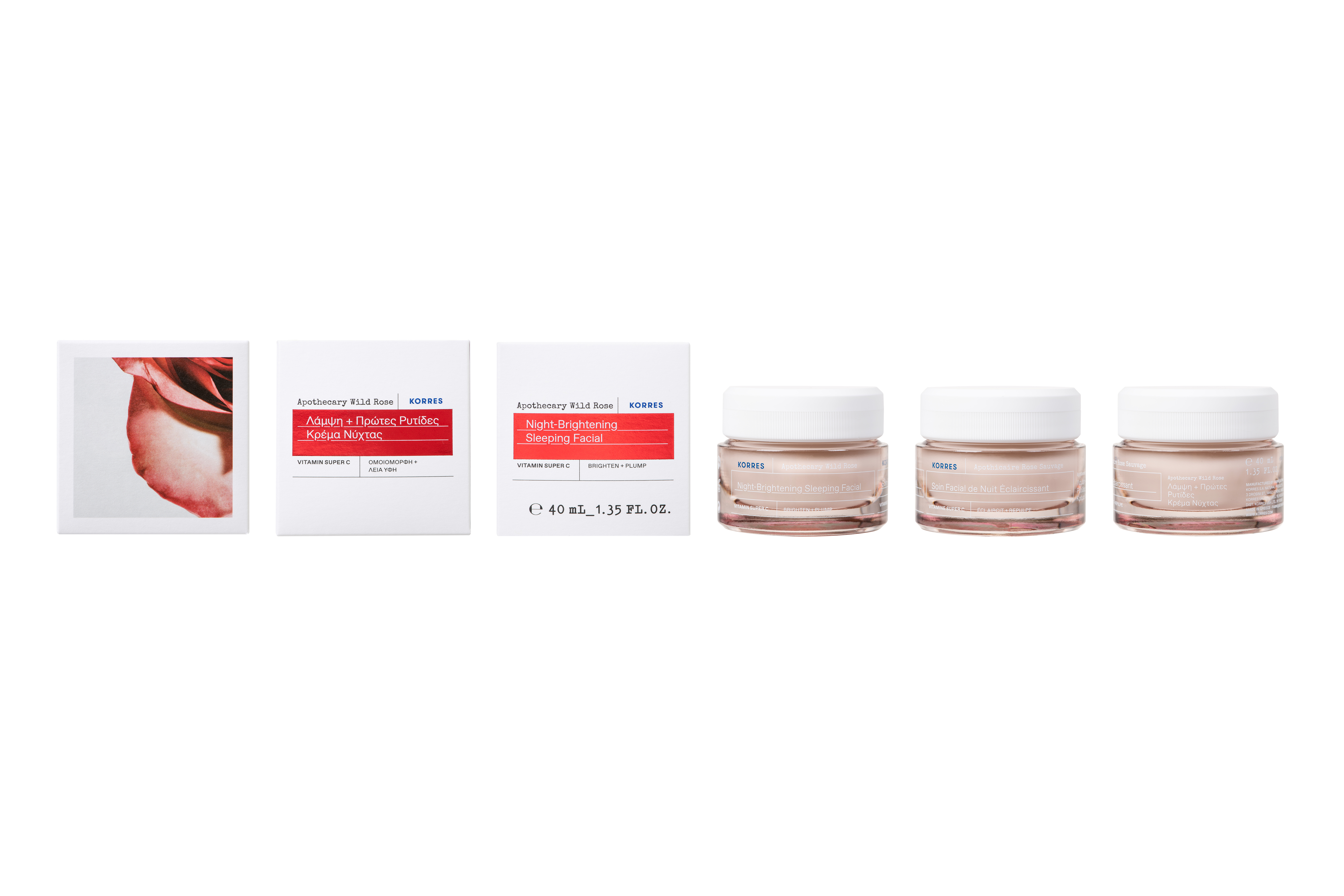 Korres Apothecary Wild Rose Nachtcreme