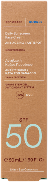 Korres Red Grape Sonnencreme Anti-Ageing + Anti-Spot SPF 50