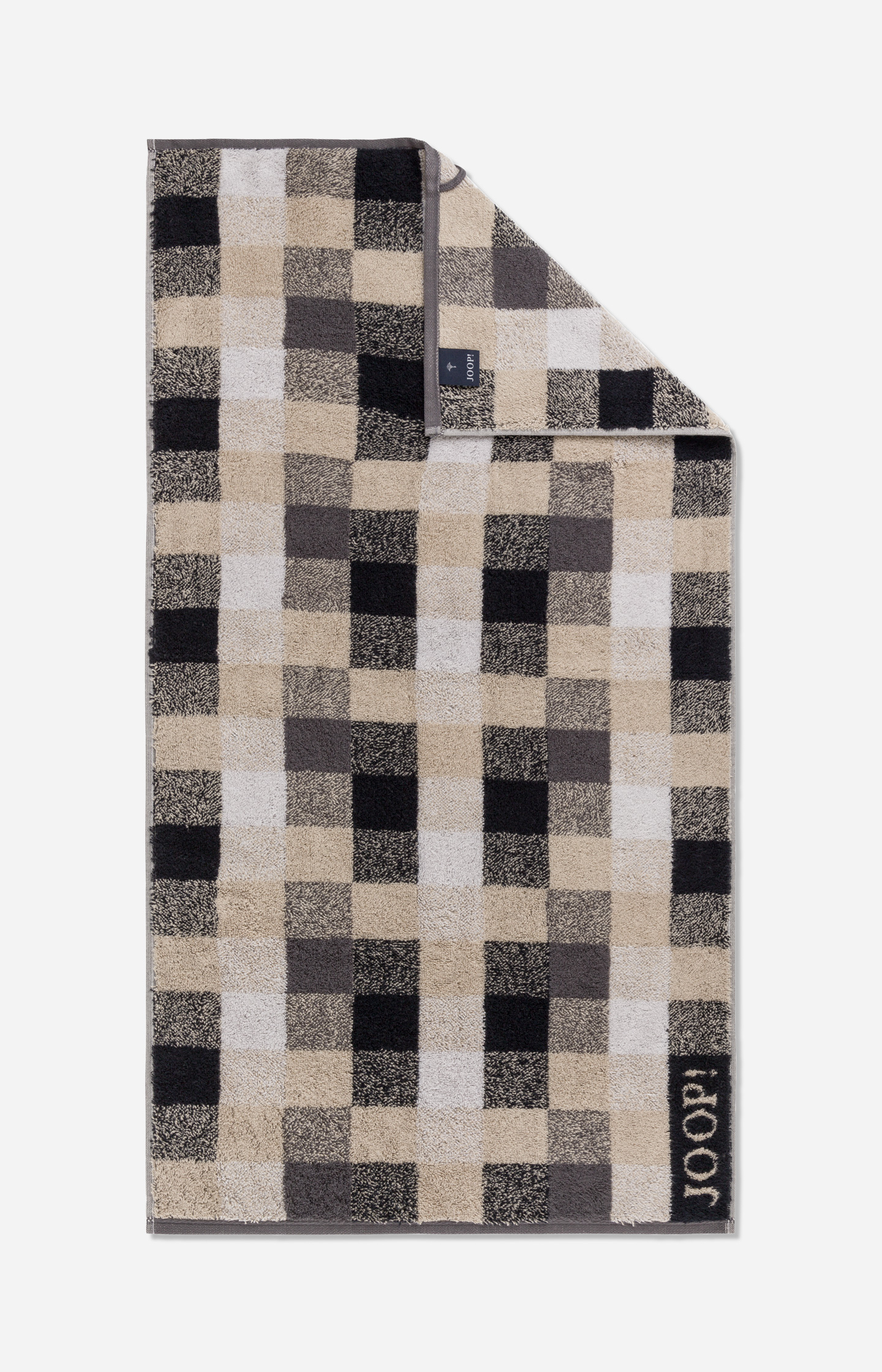 Joop! Handtuch 50x100 Checked Stein