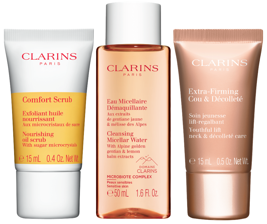 Clarins Jedes Alter ist das glücklichste