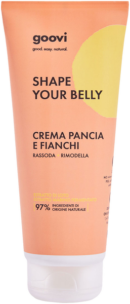 goovi Shape Your Belly – modellierende Creme für Bauch, Hüfte und Arme