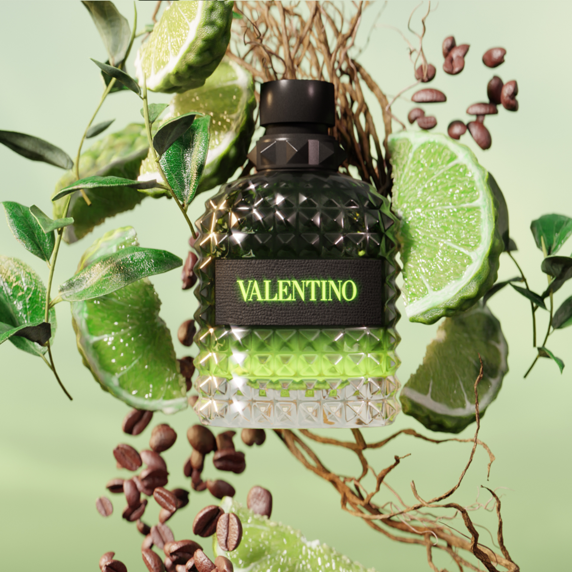 Valentino Uomo Born in Roma Green Stravaganza E.d.T. Nat. Spray