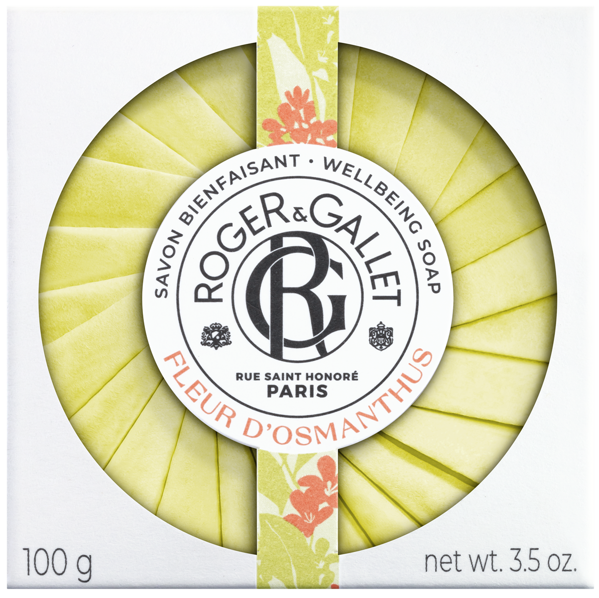 Roger & Gallet Fleur d'Osmanthus Savon Parfumé