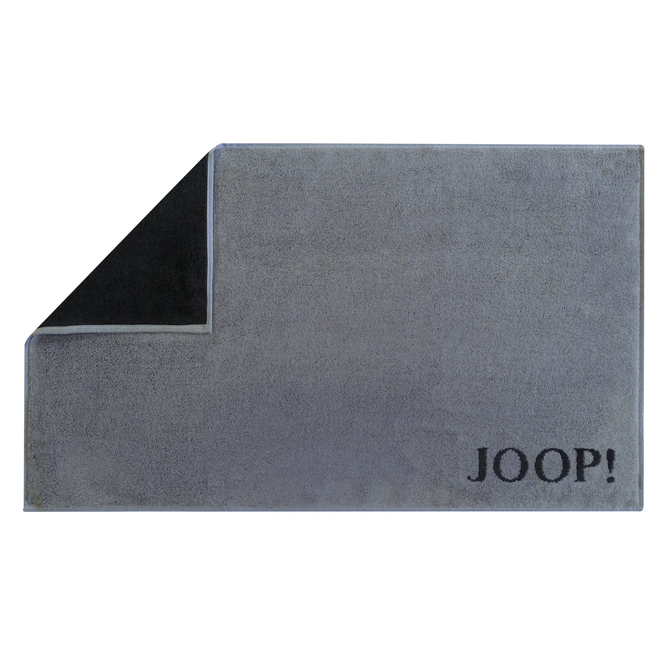 JOOP_BFR_CLASSIC-DOUBLEFACE-Badematte_4056735114648 Joop! Classic Badematte 50x80 Anthr./Schwarz Doubleface