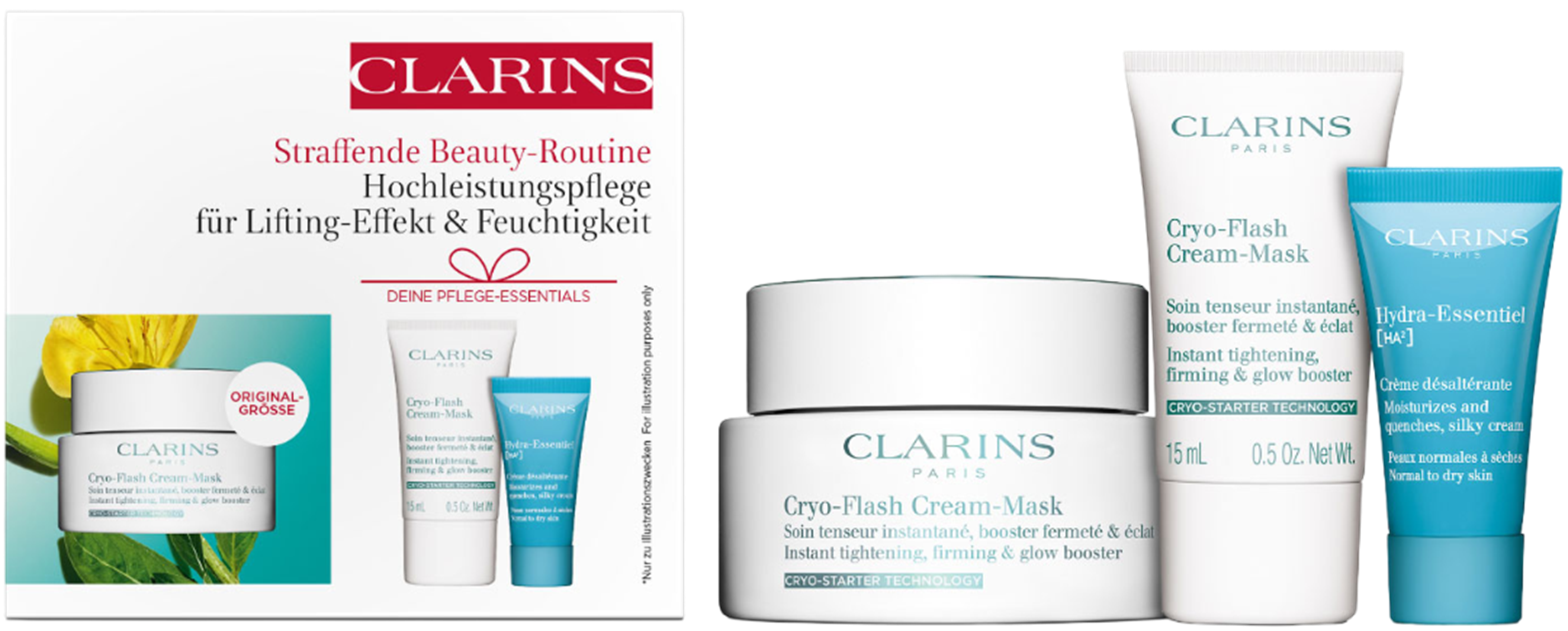 Clarins Straffende Beauty-Routine Set