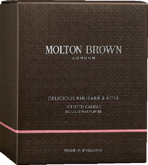 Molton Brown Delicious Rhubarb & Rose Three Wick Candle Molton Brown Delicious Rhubarb & Rose Three Wick Candle