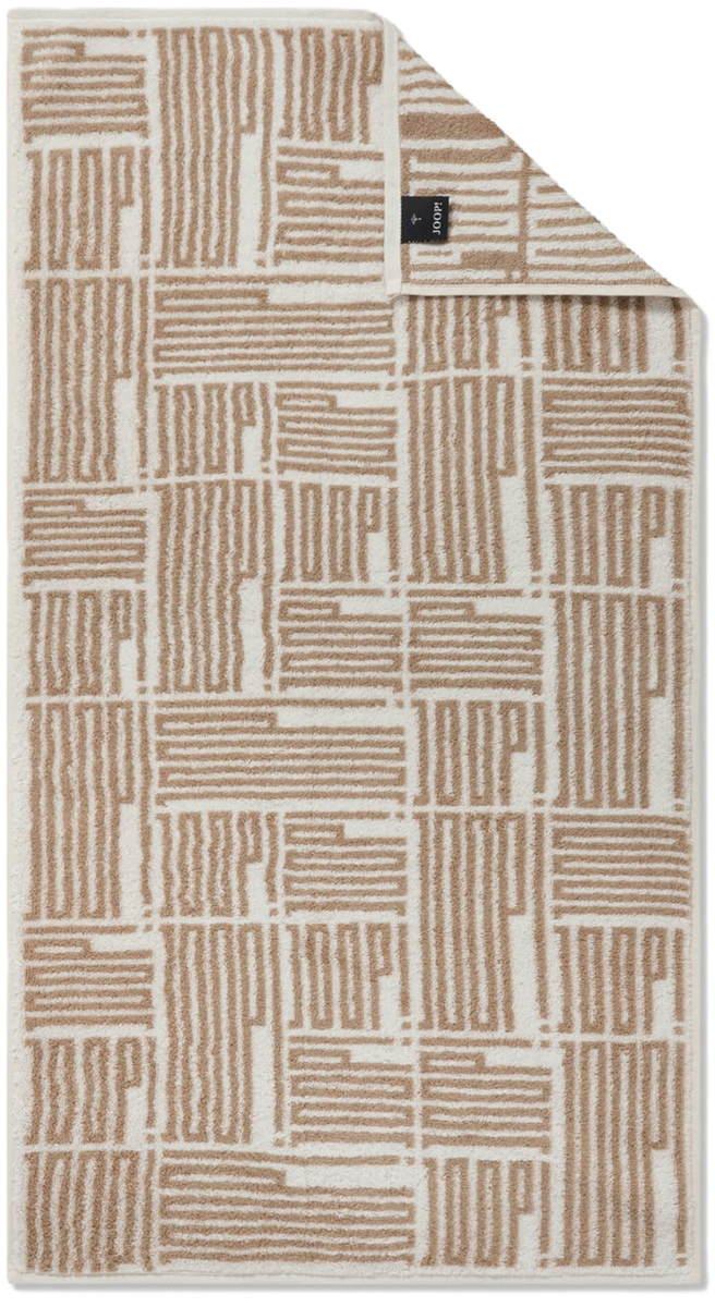Joop! Duschtuch 80x150 Bars Allover Creme