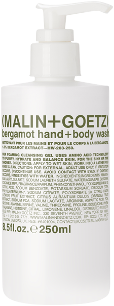 Malin+Goetz Bergamot Hand + Body Wash