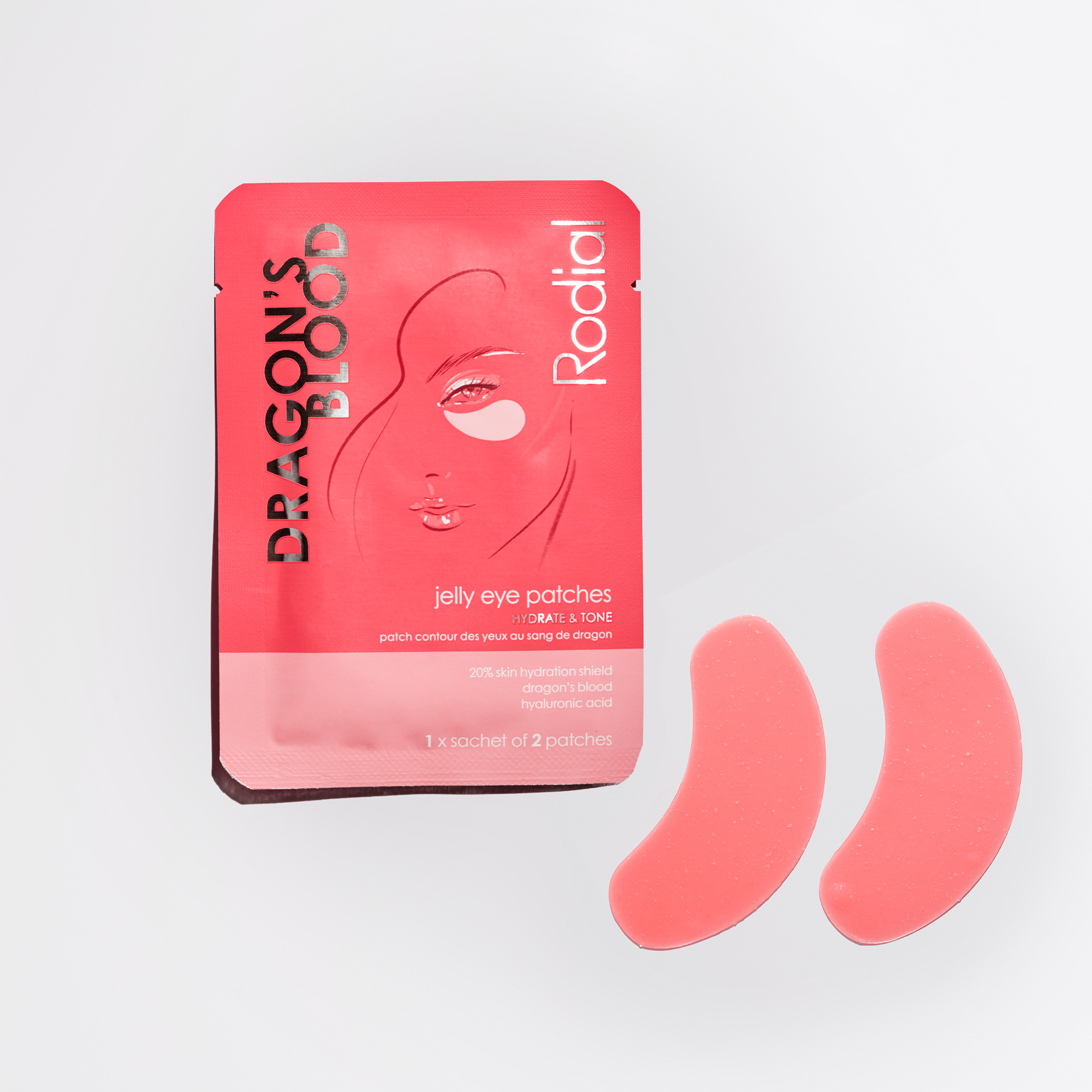 Rodial Dragons Blood Jelly Eye Patches Box Rodial Dragons Blood Jelly Eye Patches Box