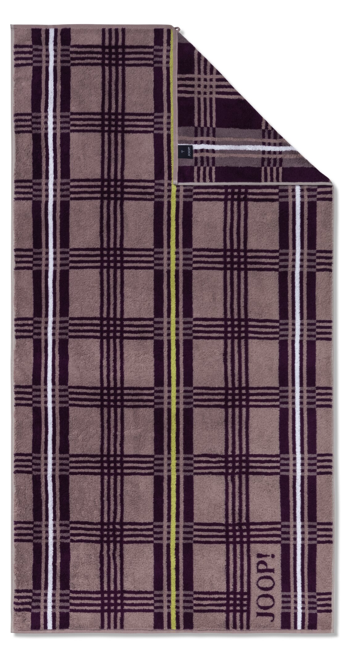Joop! Signature Lines Duschtuch 80x150 Mauve