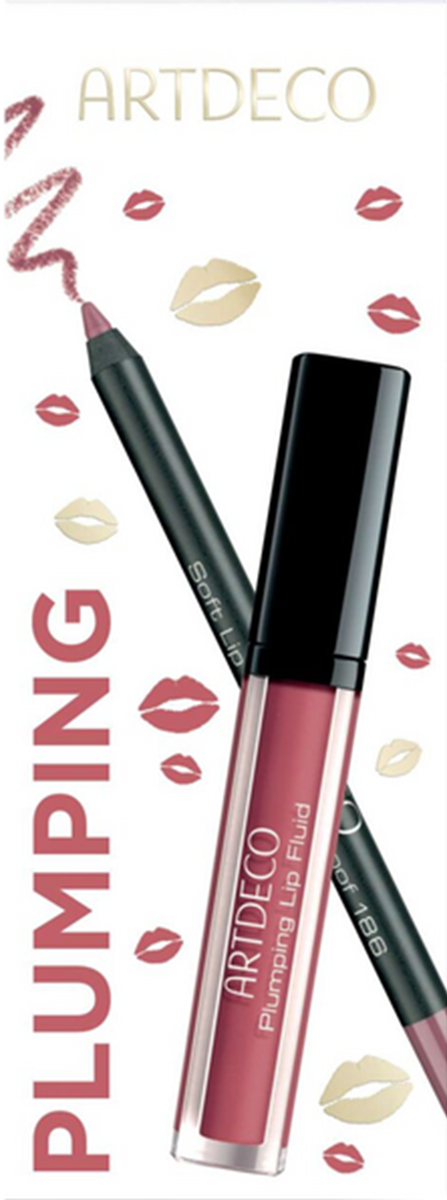 Artdeco Plumping Lip Fluid & Soft Lip Liner Waterproof Set