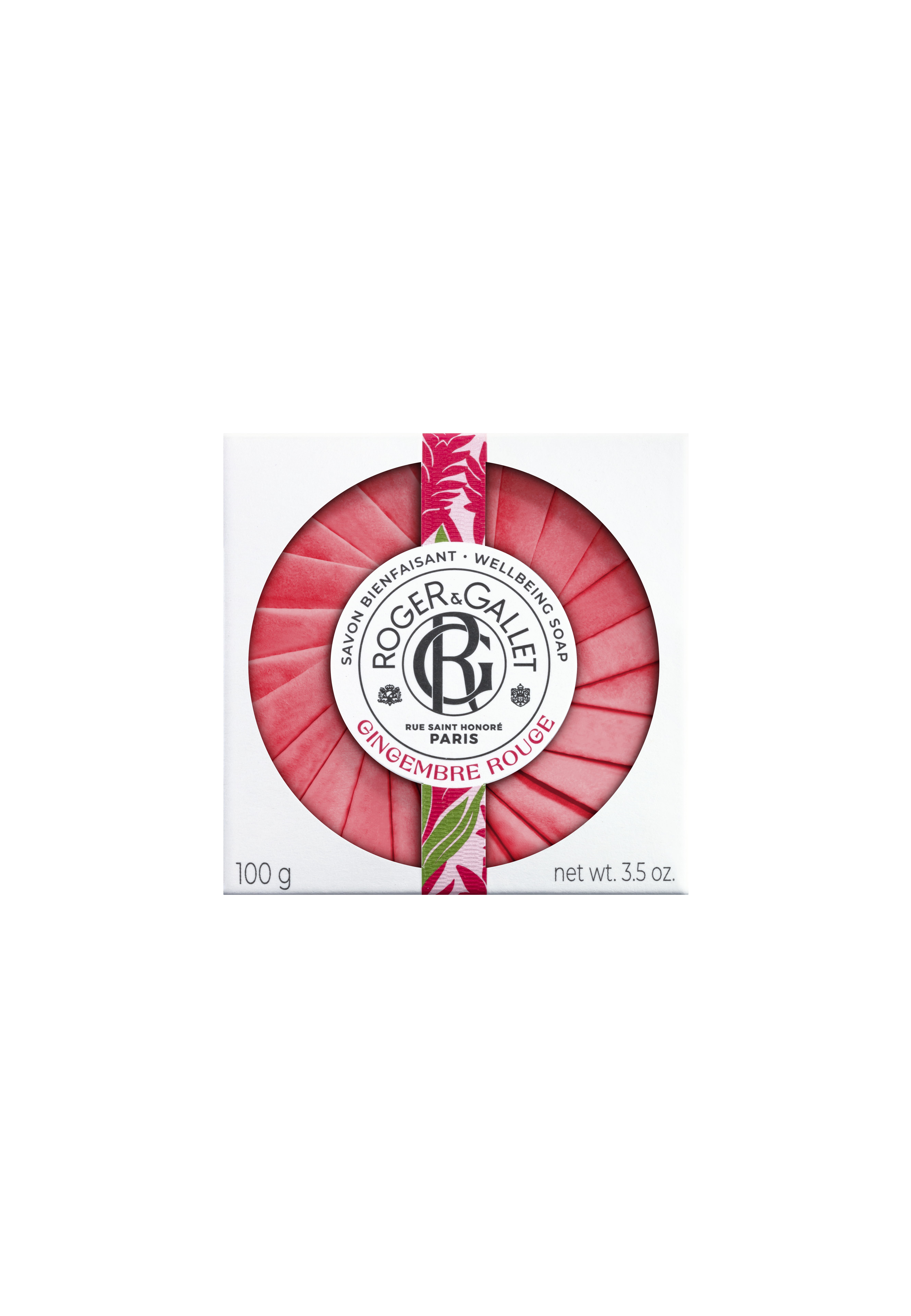 Roger & Gallet Gingembre Rouge Savon Parfumé