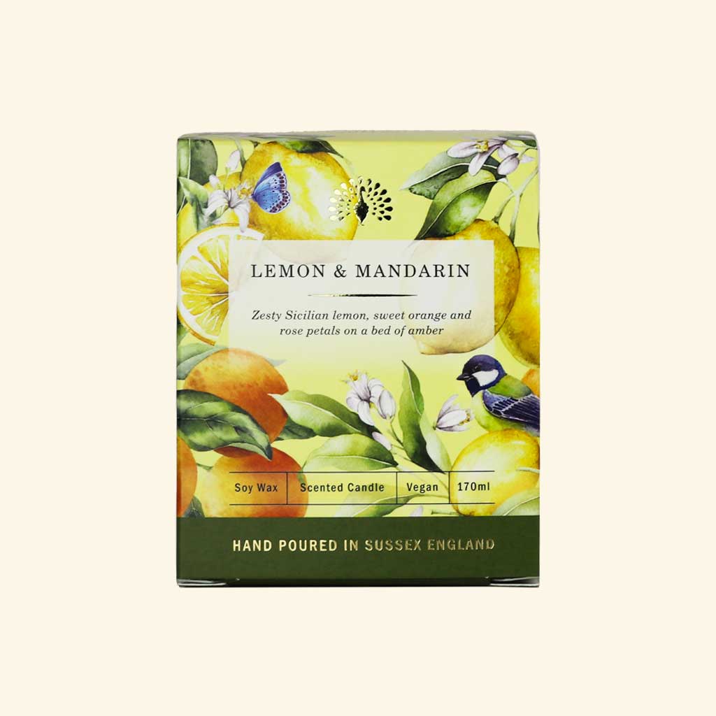LMC0014-Candle-Lemon-Mandarin-1 The English Soap Company Kerze Lemon & Mandarin