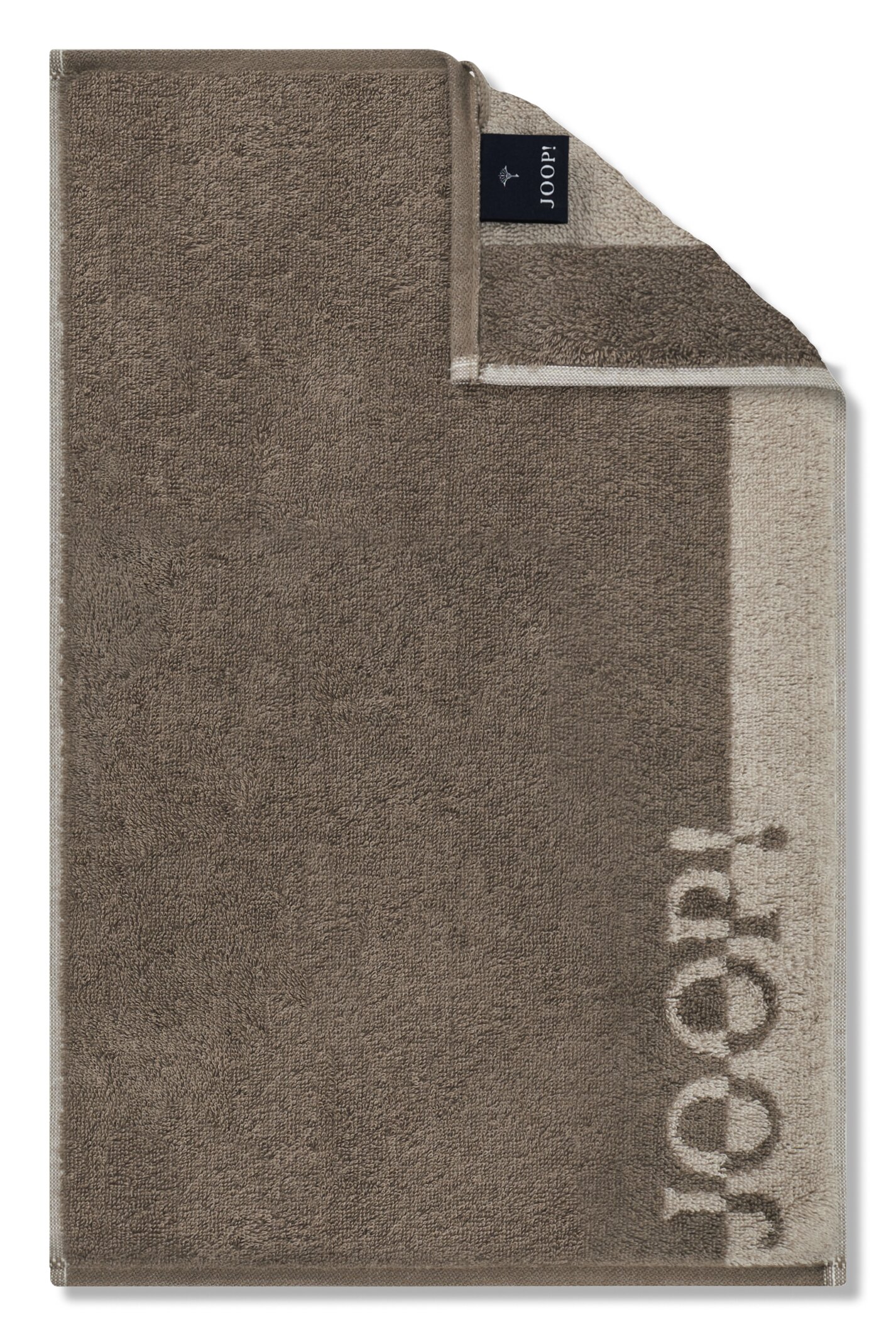 JOOP_BFR_TONE-Doubleface-Gaestetuch_4056735150530 Joop! Joop Gästetuch Tone 30x50 Doubleface sand