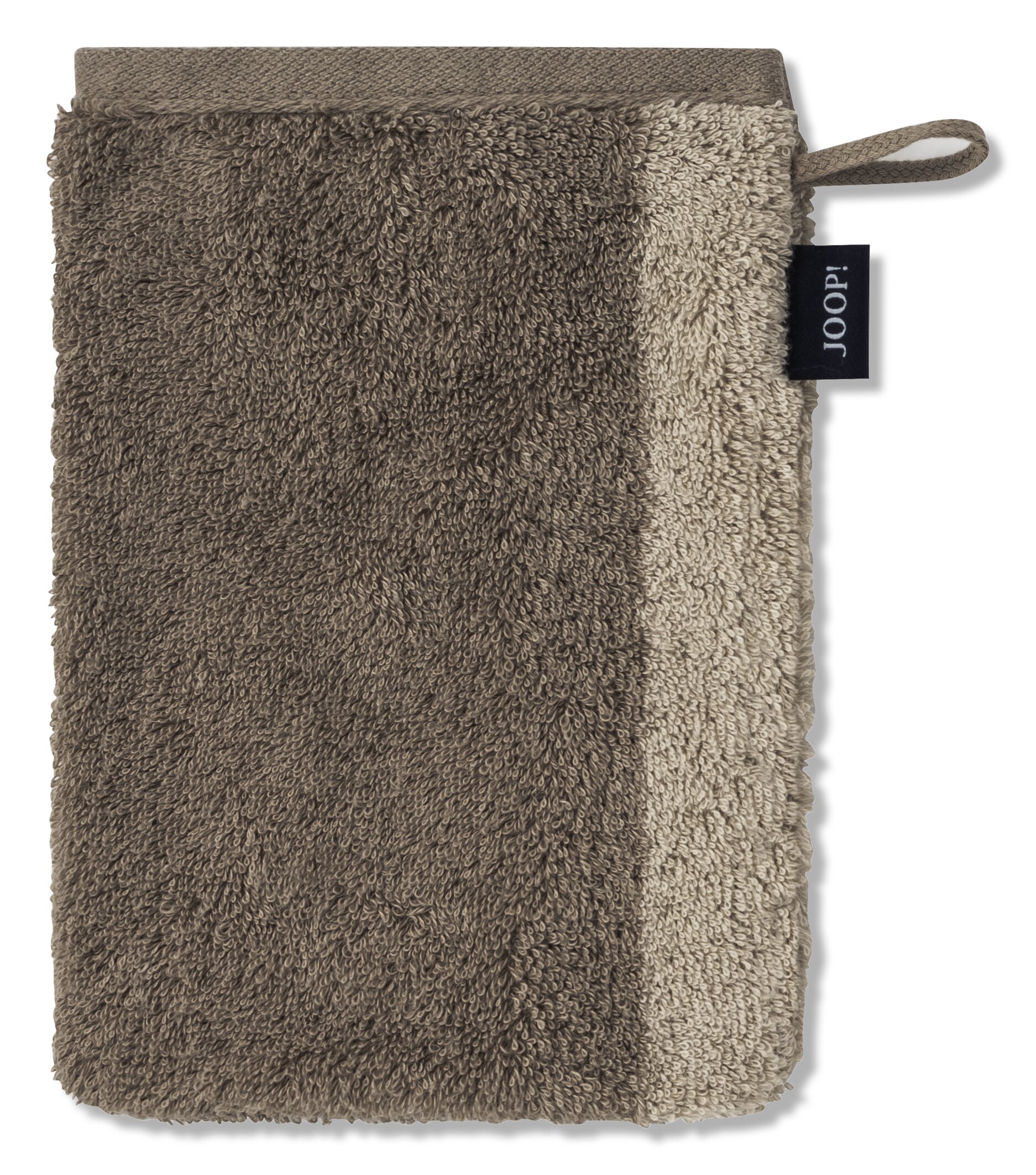 Joop! Waschhandschuh Tone Doubleface sand