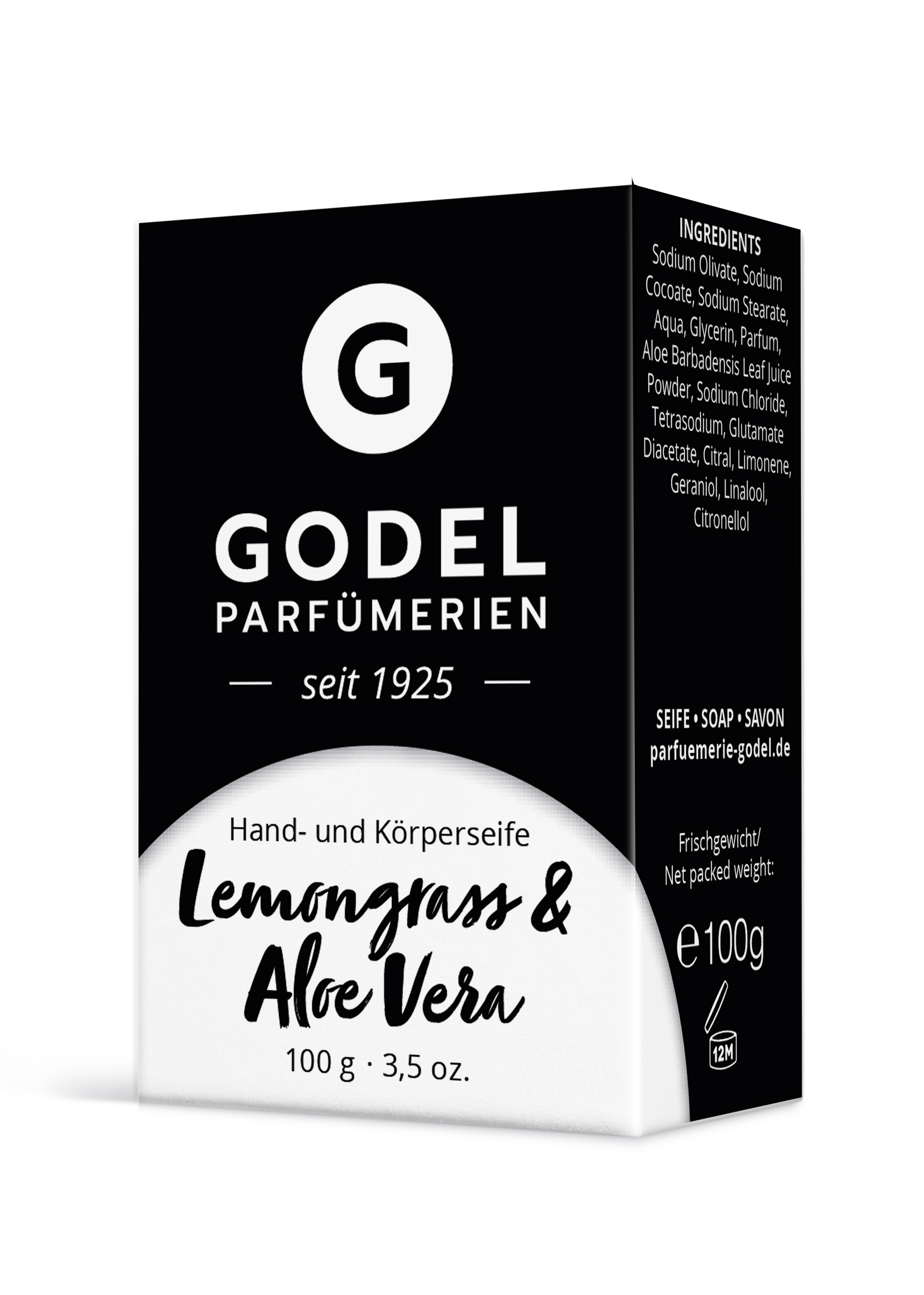Seife 100 Jahre Lemongrass & Aloe Vera**