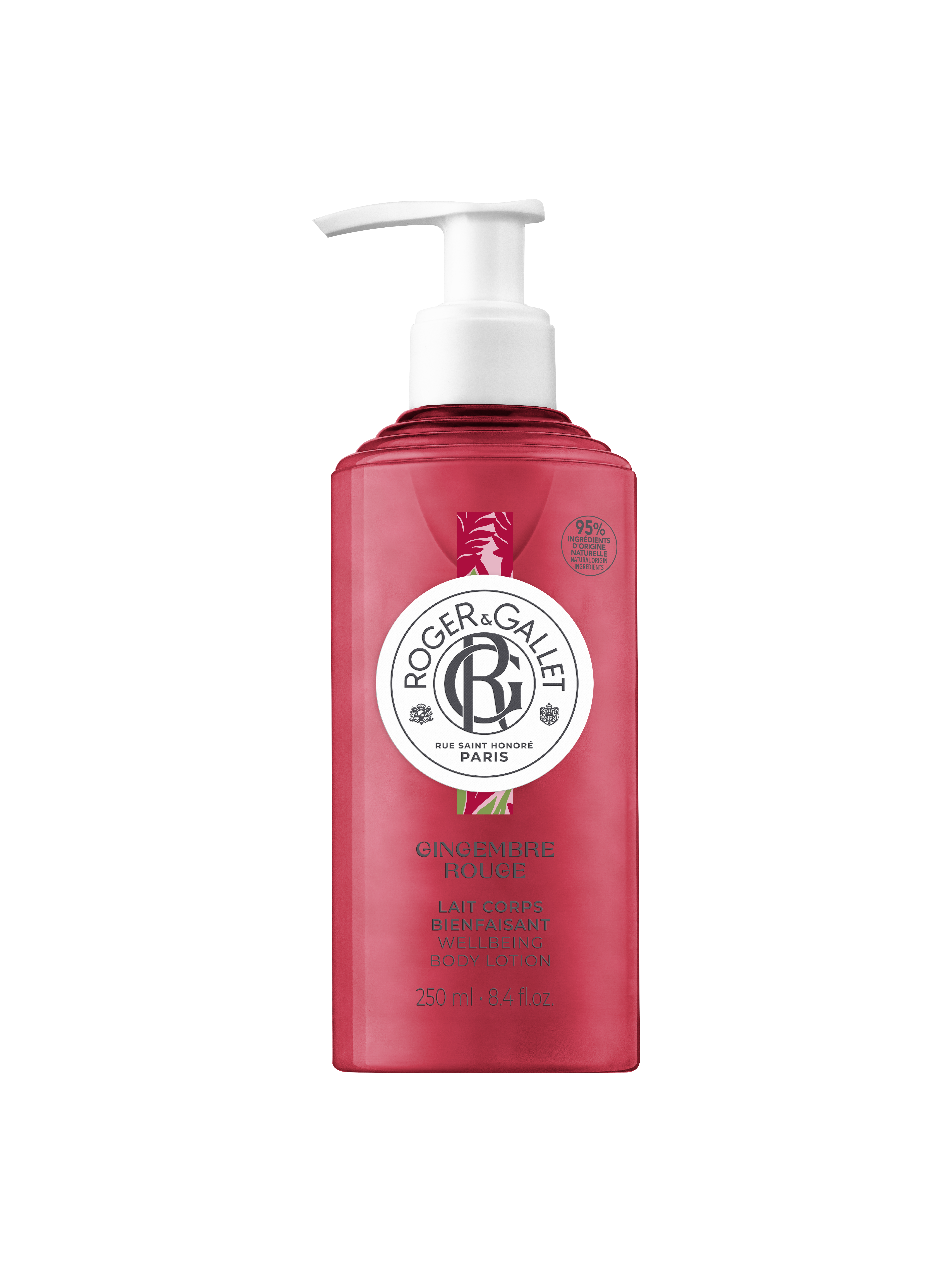Roger & Gallet Gingembre Rouge Lait Hydratant Pour le Corps