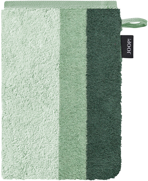 Joop! Waschhandschuh Stripes Salbei