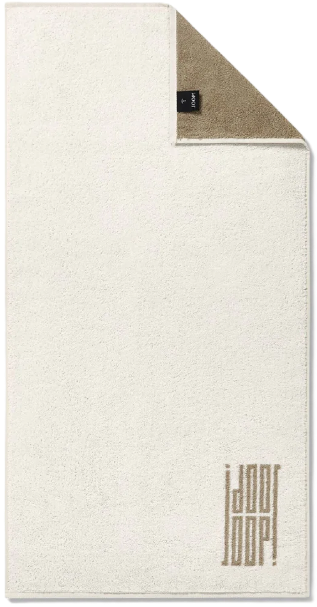 Joop! Handtuch 50x100 Bars Doubleface Creme