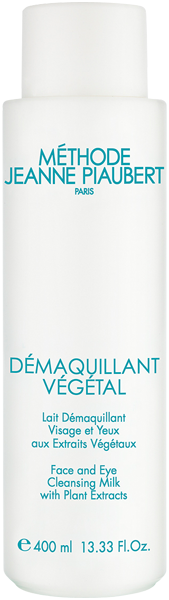 Jeanne Piaubert Demaquillant Végétal Lait Demaquillant Visage et Yeux aux Extraits Végétaux