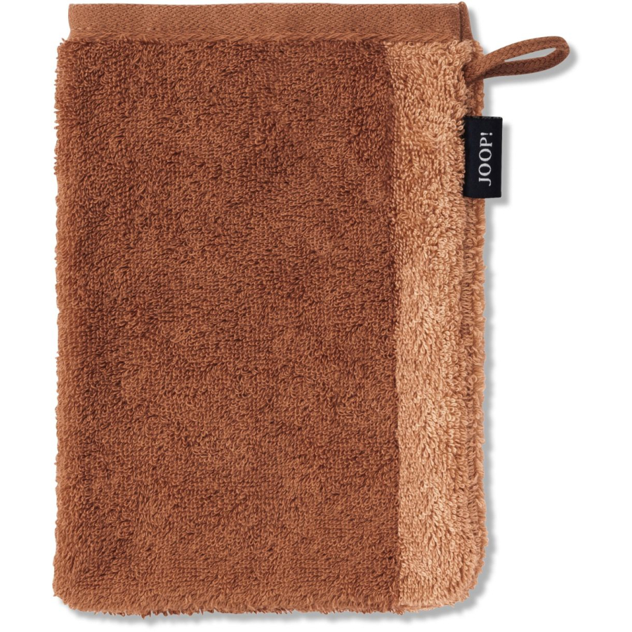 Joop! Classic Doubelface Waschhandschuh kupfer