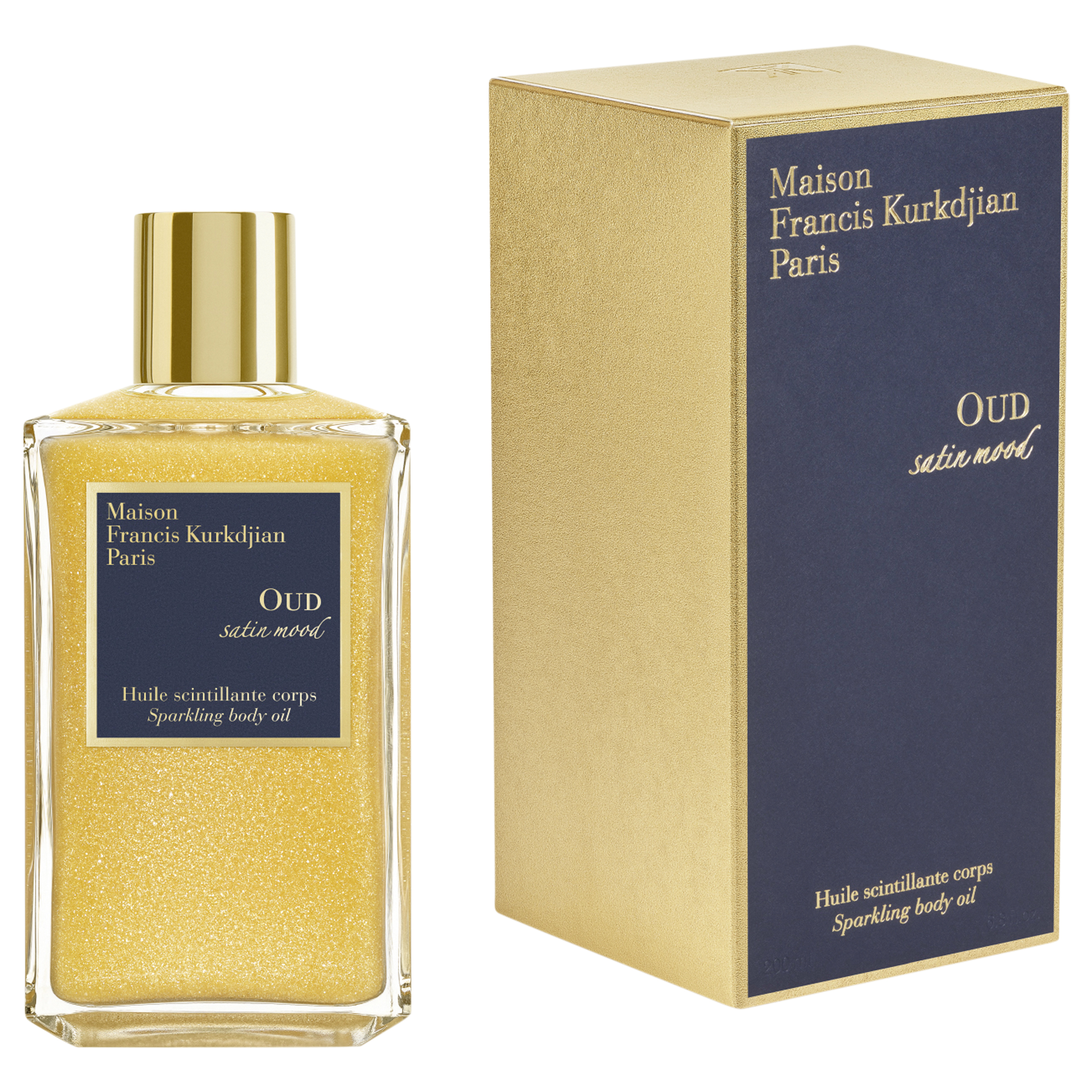 Maison Francis Kurkdjian Oud Satin Mood Sparkling Body Oil 200ml