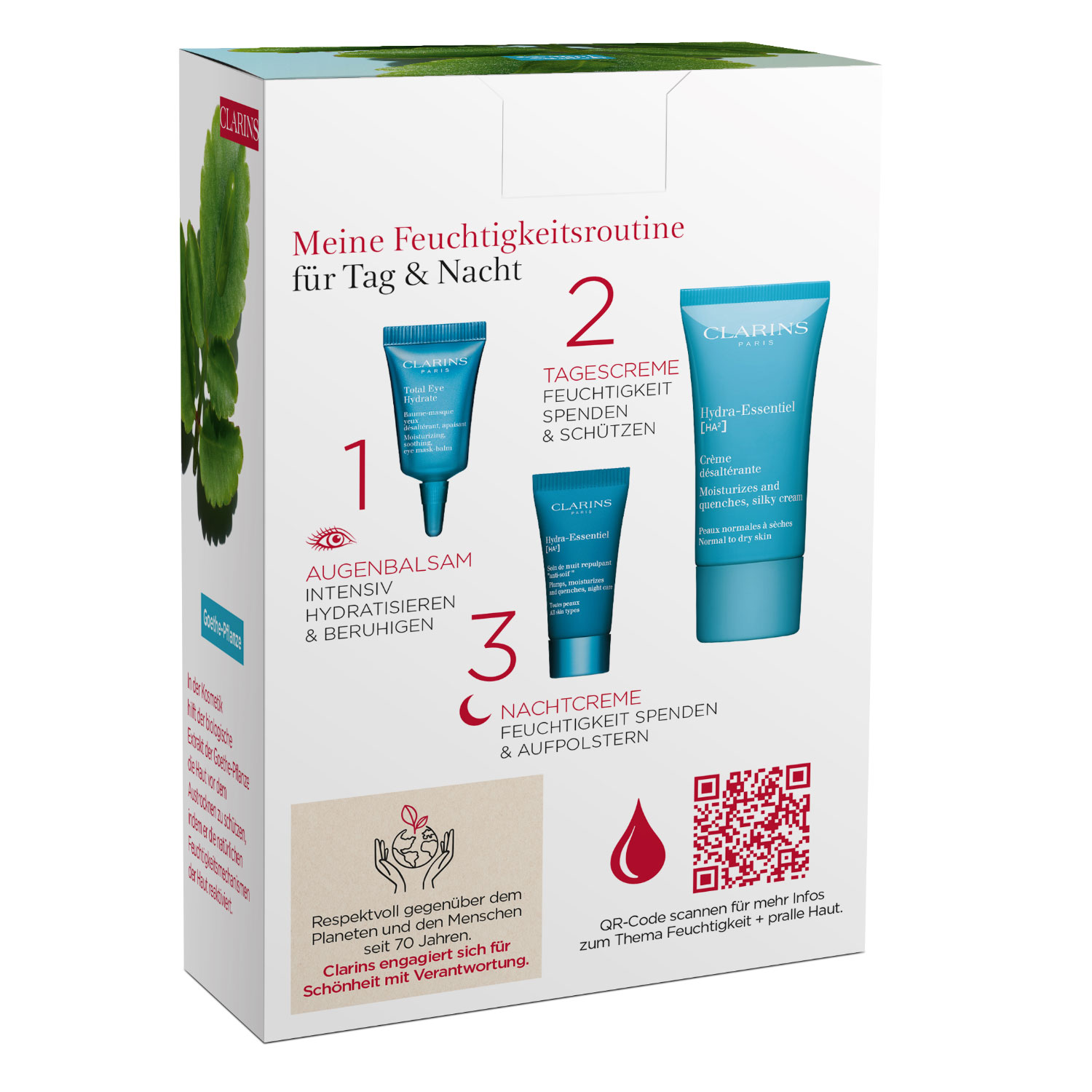 Clarins Hydration To Go Set