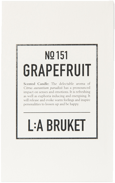 L:A Bruket 151 Candle Grapefruit