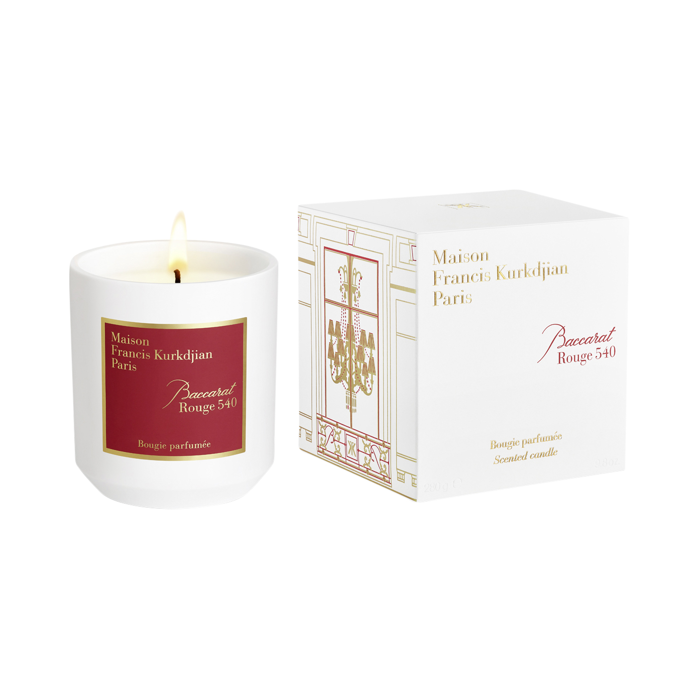 Maison Francis Kurkdjian Baccarat Rouge 540 Bougie Candle Maison Francis Kurkdjian Baccarat Rouge 540 Bougie Candle