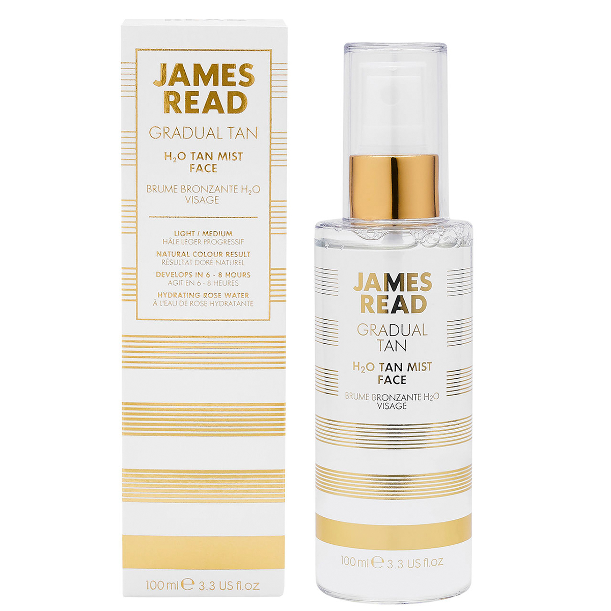 James Read H2O Tan Mist Face