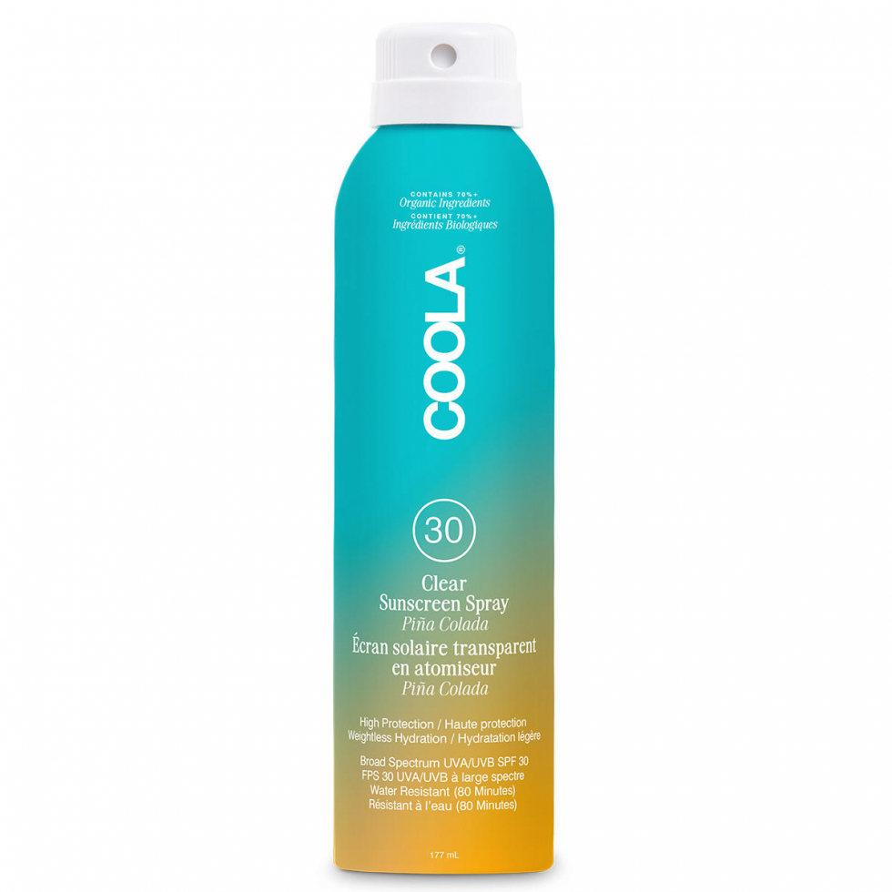 Coola Classic Body Spray Piña Colada SPF 30