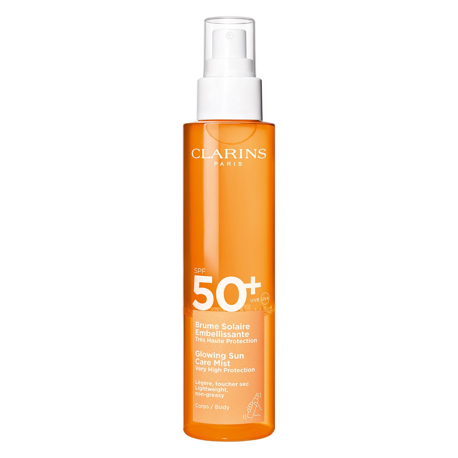 Clarins Brume Solaire Embellisante Corps SPF 50+ Clarins Brume Solaire Embellisante Corps SPF 50+