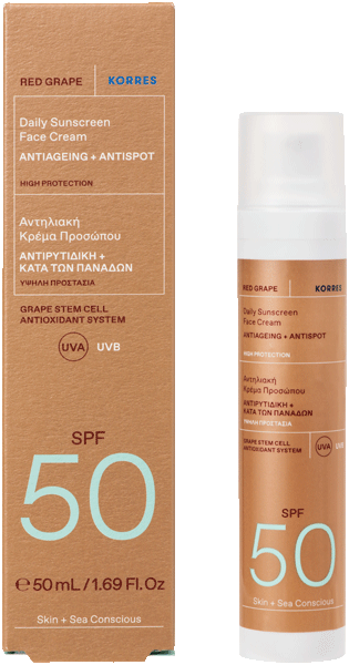 Korres Red Grape Sonnencreme Anti-Ageing + Anti-Spot SPF 50