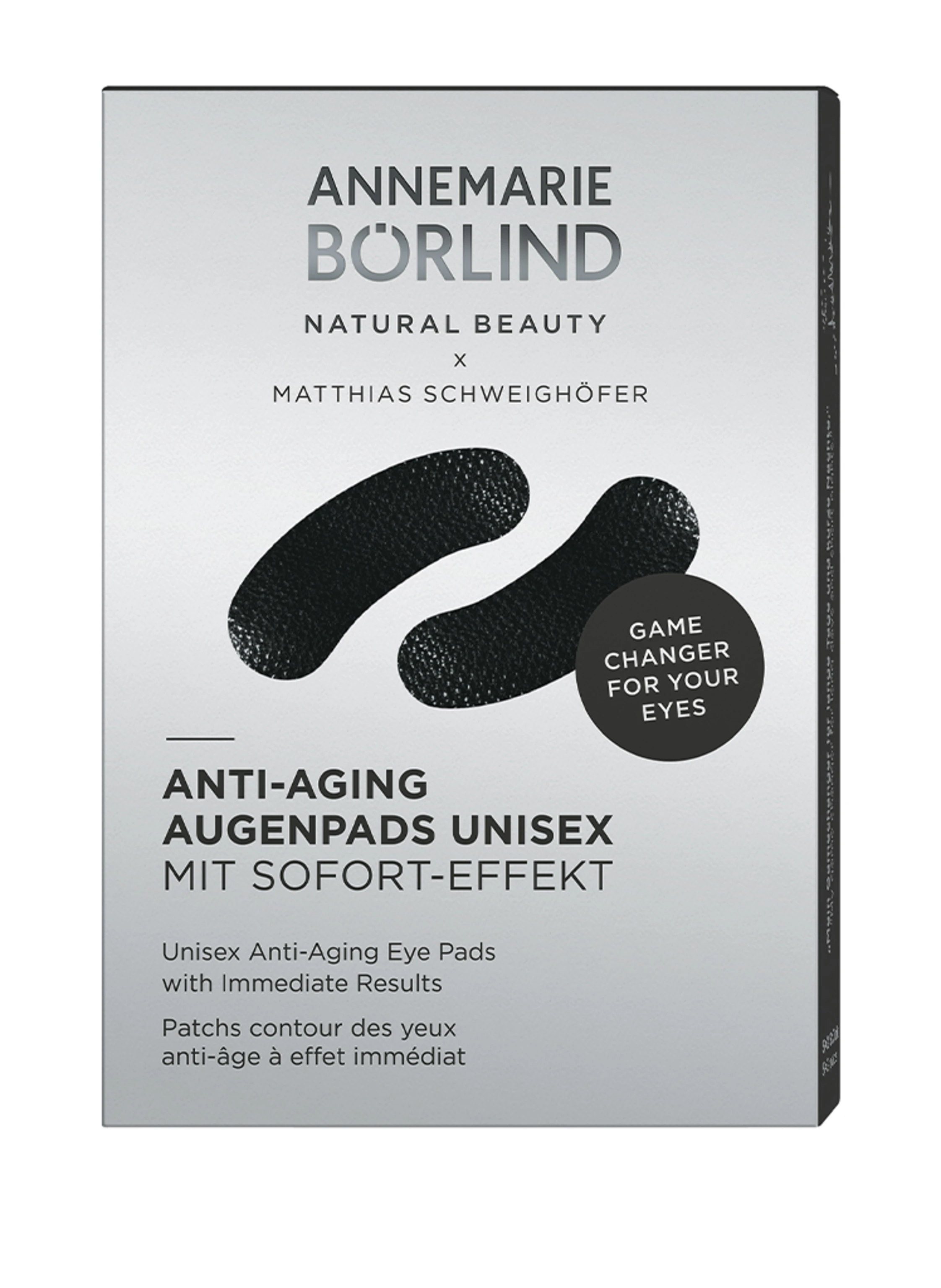 ANNEMARIE BÖRLIND Unisex Augenpads Black