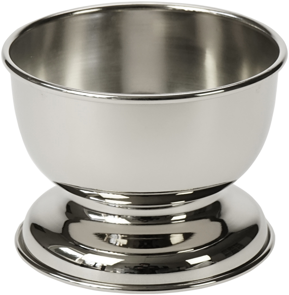 Fantasia Rasierschale mit Fuß, Metall