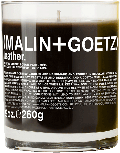 Malin+Goetz Leather Candle